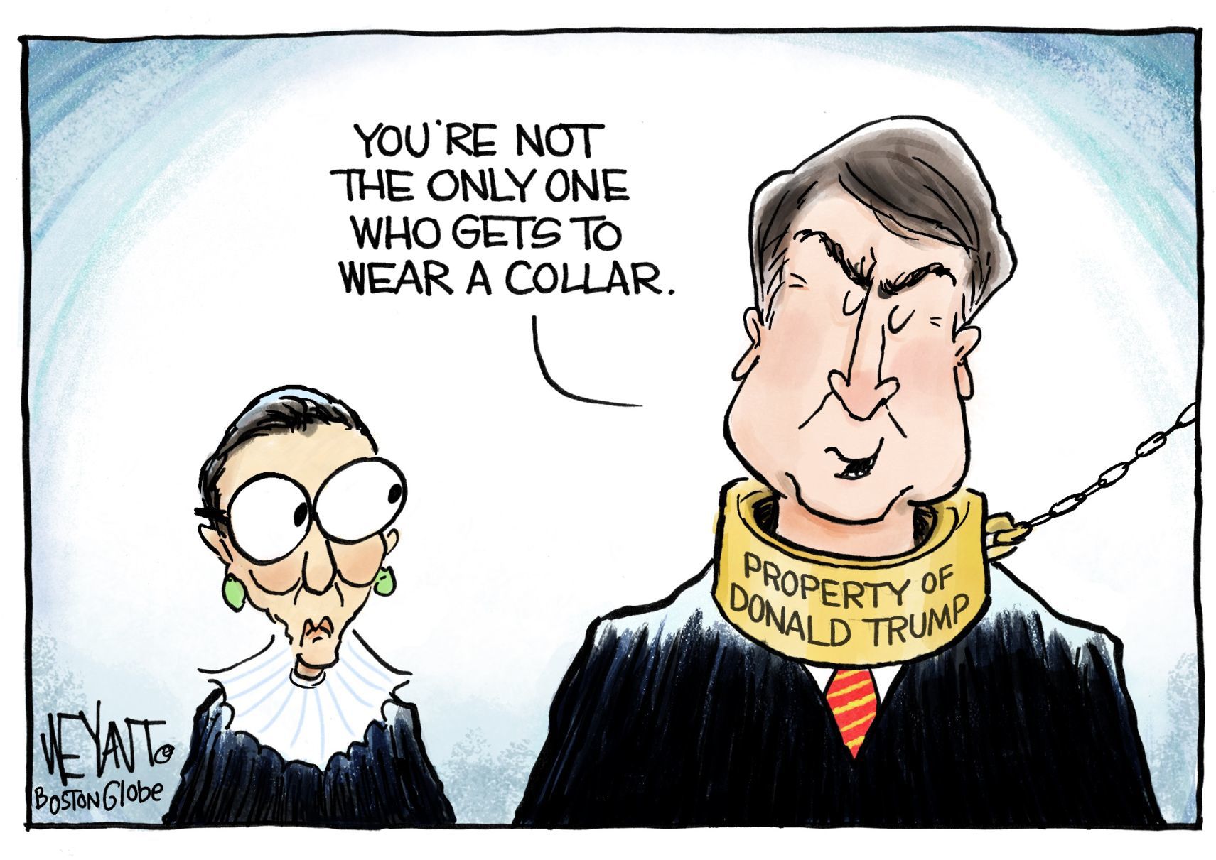 Collared by Christopher Weyant, The Boston Globe